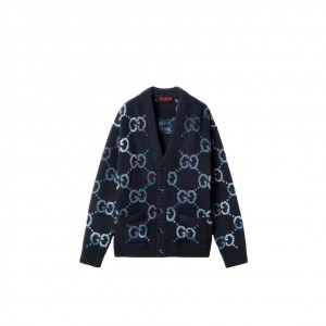 구찌 GG 인타르시아 울 가디건