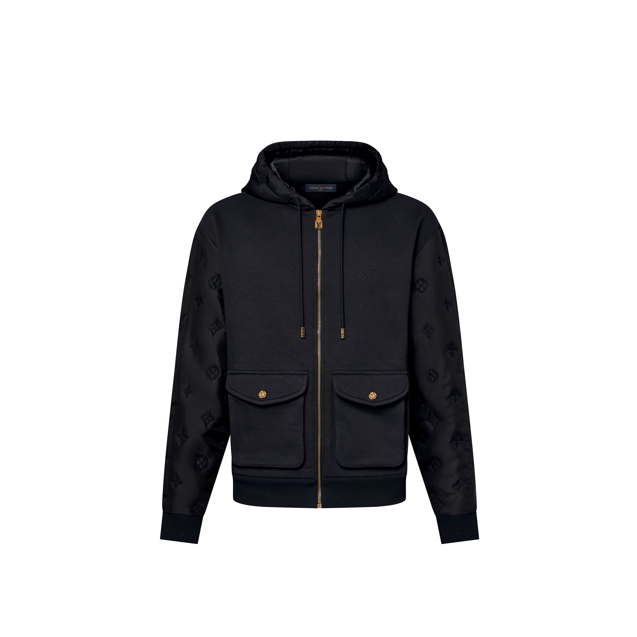 루이비통 모노그램 프렌치 테리 집업 후드 자켓