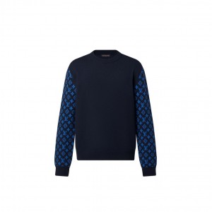 루이비통 모노그램 믹스 캐시미어 크루넥 니트