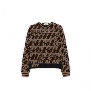 펜디 FF 자카드 풀오버 스웨터 니트