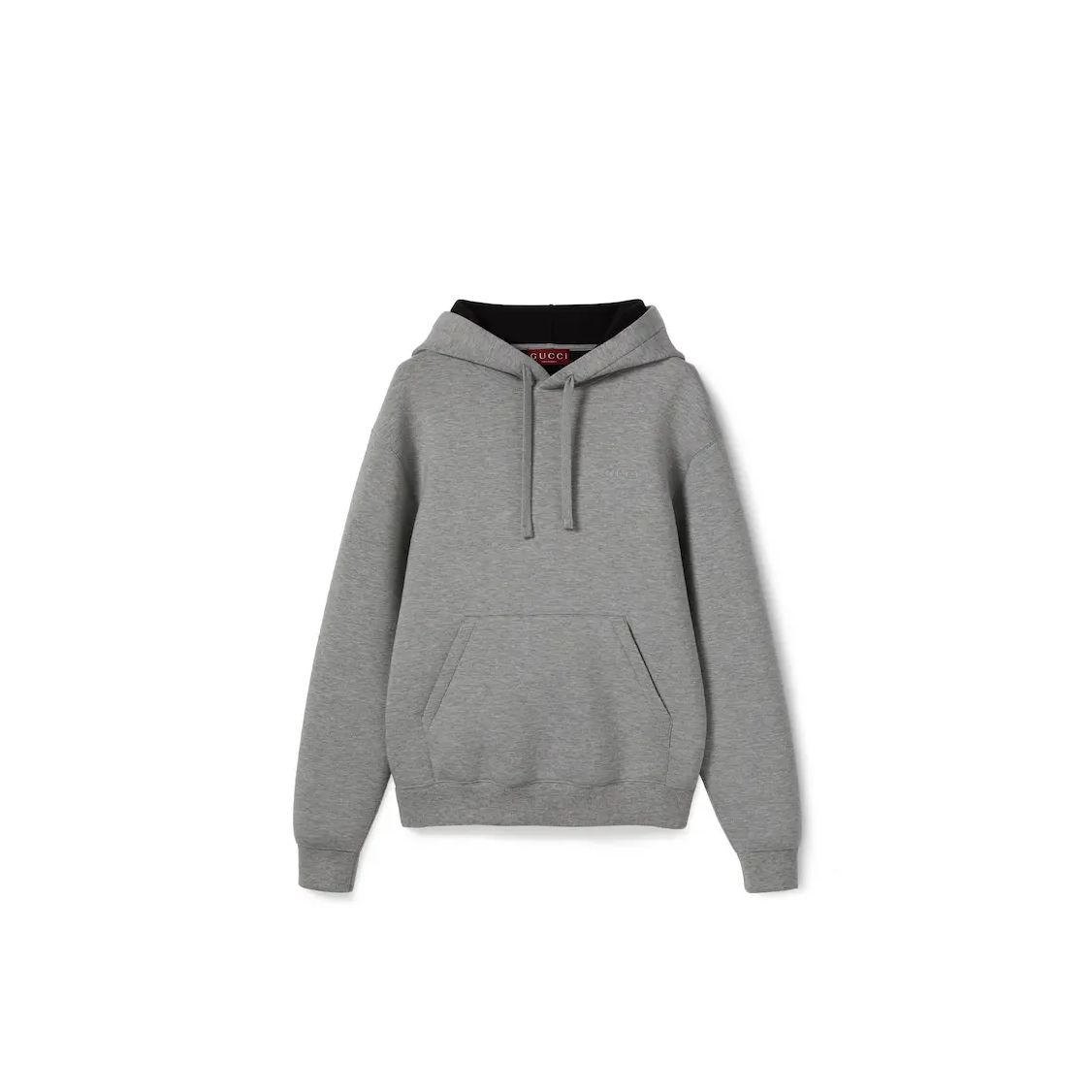 구찌 비스코스 저지 후드티