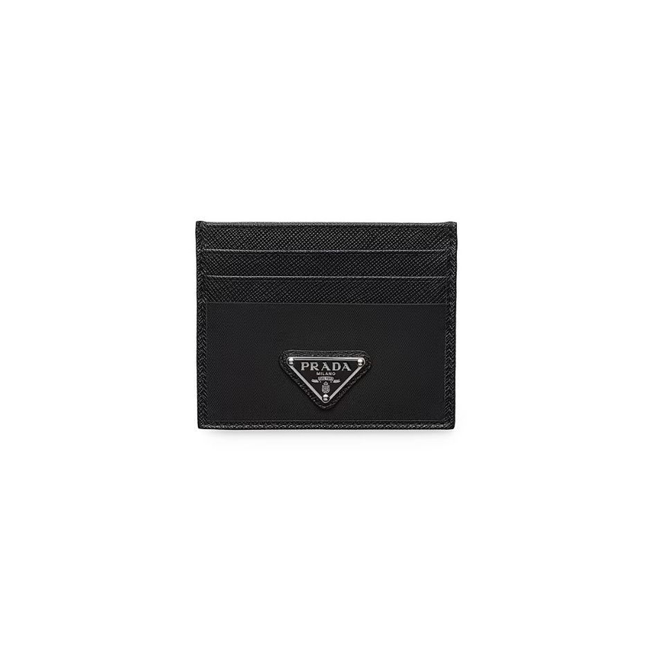 1MC025 프라다 사피아노 카드지갑