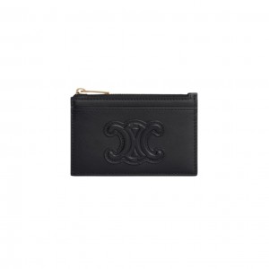 10K583 셀린느 트리오페 지퍼 카드지갑
