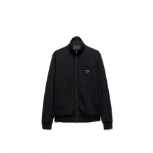 프라다 테크니컬 코튼 블루종 집업 자켓