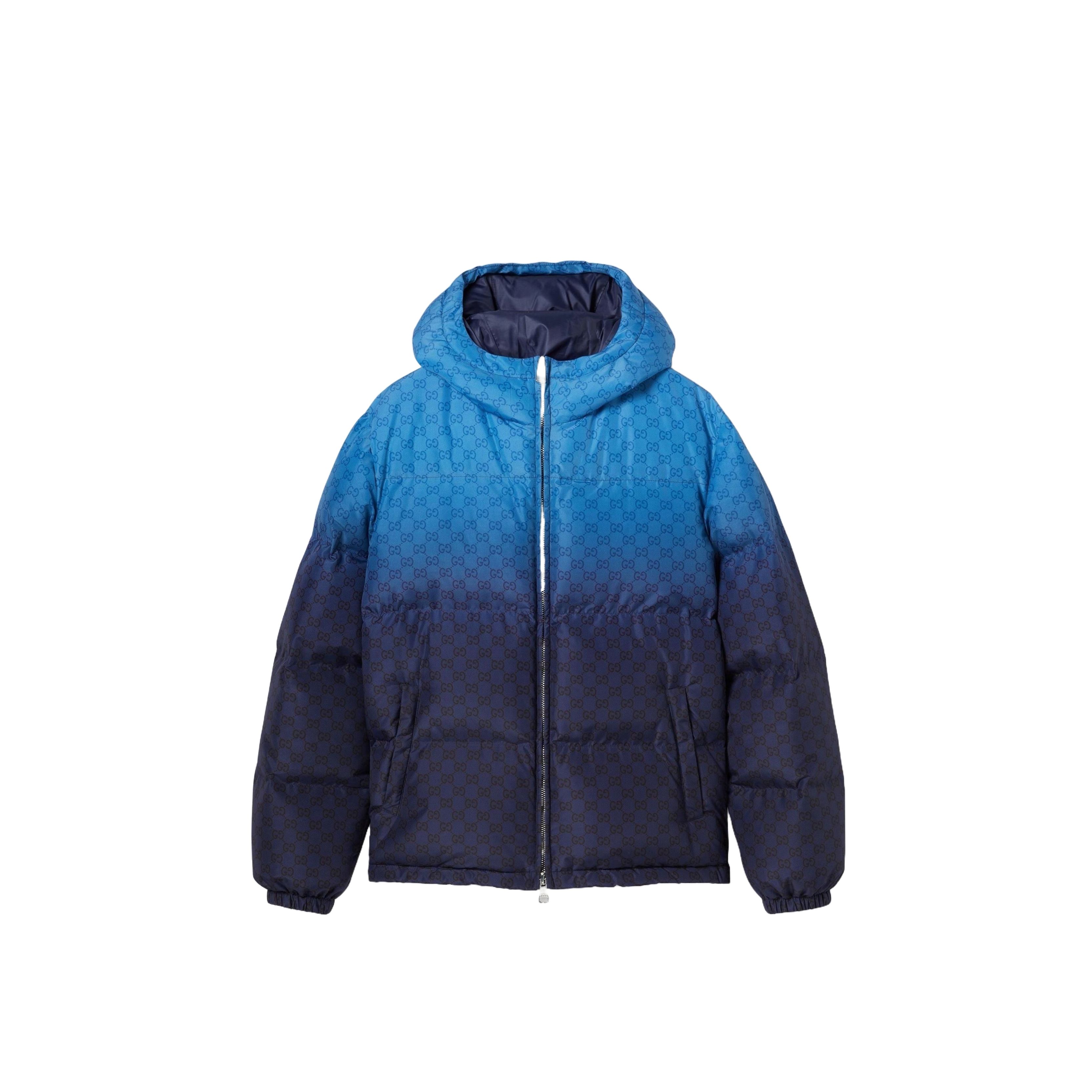 구찌 프린티드 테크니컬 포플린 패딩 자켓